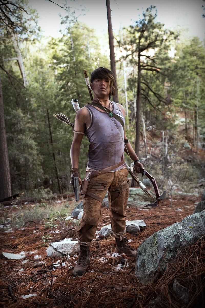 Illustration for article titled Male Tomb Raider Is...Tom Braider